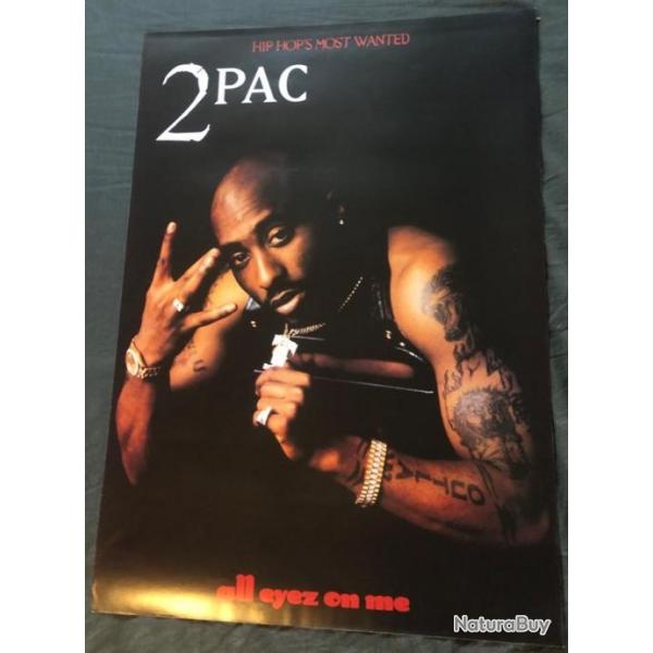 Affiche, poster, : Tupac 43 x 61 cm