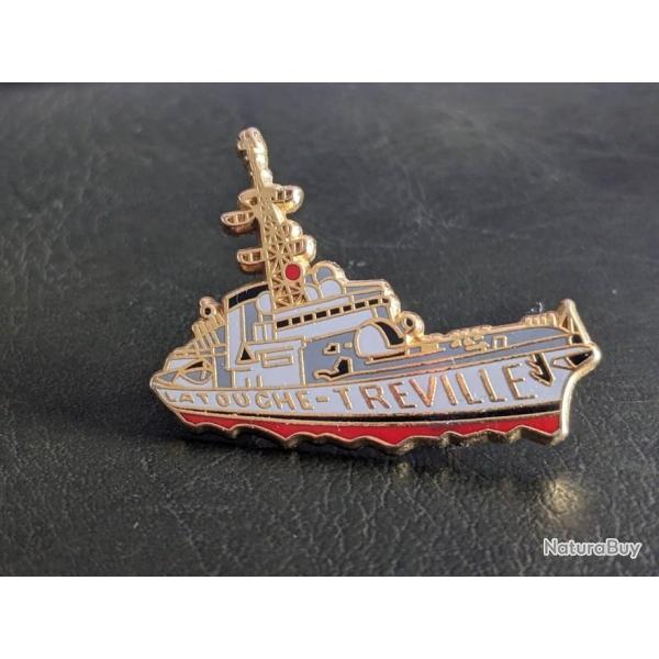 G pin's pins Insigne Militaire Fregate Latouche Treville lutte anti-sous-marine Tres Bon Etat - Beau