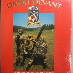 Livre Droit devant : 35e Reg. d'artillerie Parachutiste de Pierre Dufour
