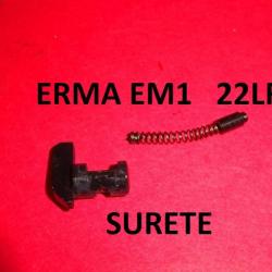 sureté carabine ERMA EM1 USM1 22LR E M1 - VENDU PAR JEPERCUTE (R679)
