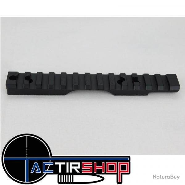 Rail pent picatinny Weapons Accuracy acier inoxydable 40 Moa pour ANSCHTZ 54 / 1710 / 1712