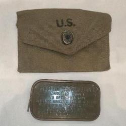 Étui et boîte first aide US 1943 WW2