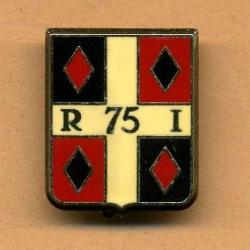 Insigne 75° RI  -  75° Régiment d'Infanterie