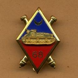 Insigne 68° RA  -  68° Régiment d'Artillerie