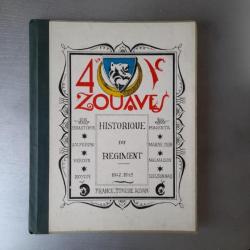 Historique du 4ème Régiment de Zouaves (1942-1945)
