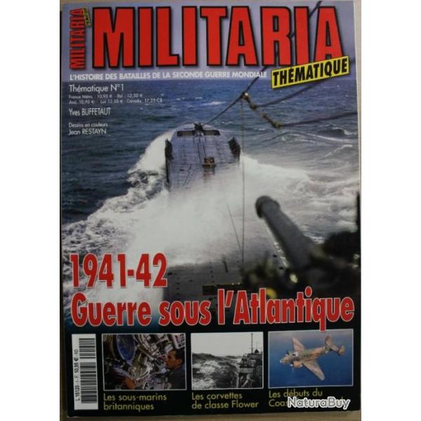 Magazine Thmatique 1941-1942 Guerre sous l'Atlantique