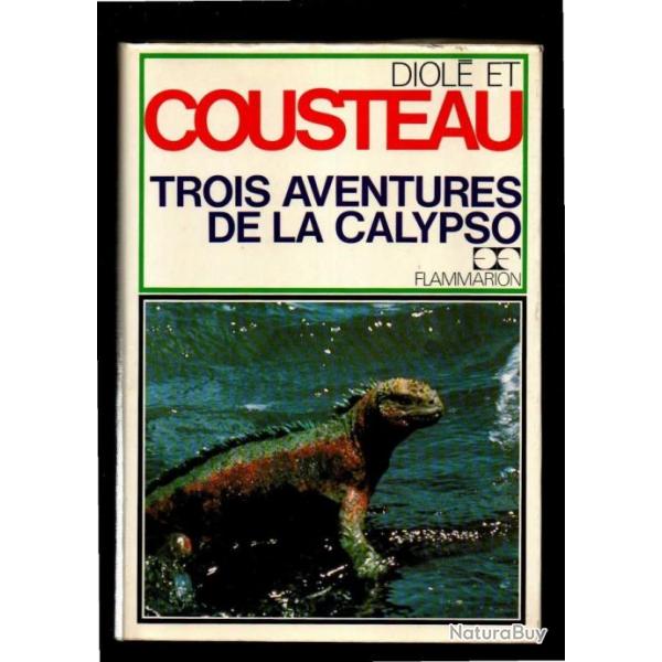 diol et cousteau trois aventures de la calypso, titicaca, trous bleus, galapagos , expdition