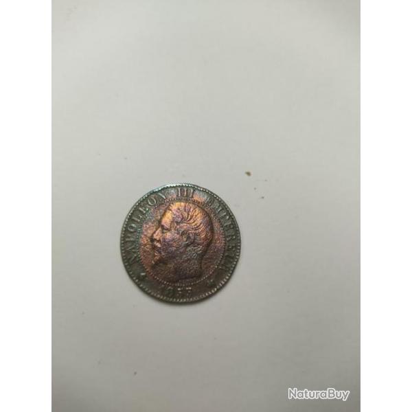 Pice cinq centimes Napolon 3 1855