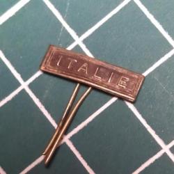 ITALIE, PETITE  "BARRETTE" POUR RAPPEL DE MEDAILLE 14/15MM X 3/4MM (2)