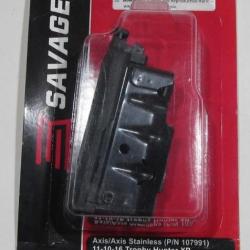 CHARGEUR SAVAGE 10/11 axis CAL 222 rem 223 rem 204 ruger 4 COUPS