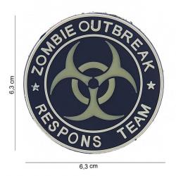 Patch 3D PVC Zombie outbreak n°2