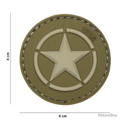 Patch Tactique en PVC avec Velcro au dos (3