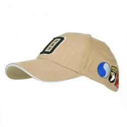 Casquette baseball US WWII D-Day (Couleur Sable)