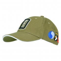 Casquette baseball US WWII D-Day (Couleur Vert)