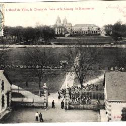 ARGENTAN  -  Champ de Manoeuvres - cad 1905 - cmi-301