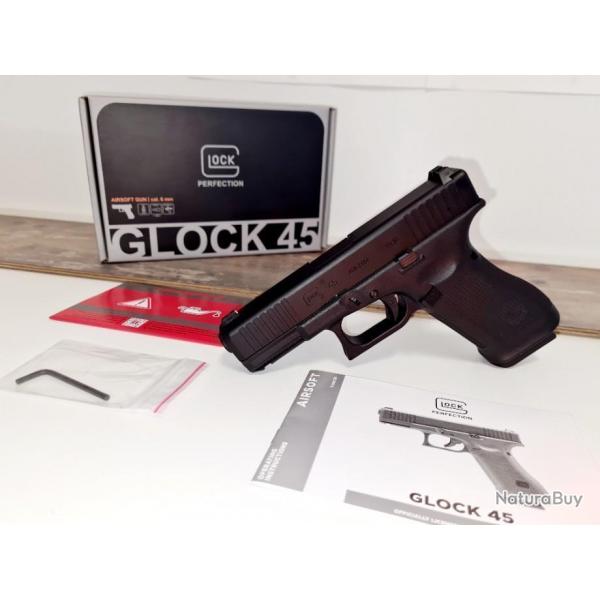 RDUCTION! EN STOCK! Glock 45 GEN5 GBB UMAREX VFC PACK COMPLET SIGHT PHOSPHORESCENT BY PNA!