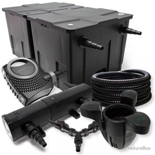 ++Kit filtration bassin 60000l 24W UVC quip 0210 bassin55062