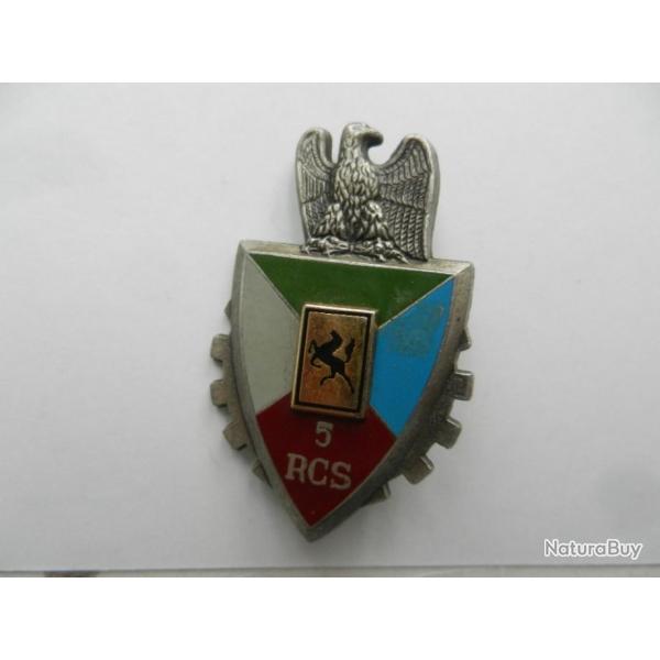 INSIGNE MILITAIRE 5 RCS