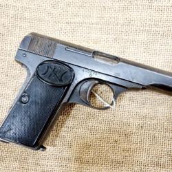 Pistolet BROWNING  Model 1910 calibre 7.65