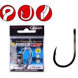 HAMECONS GAMAKATSU POWER CARP EYED HOOK BLACK PAR 10 Taille 14