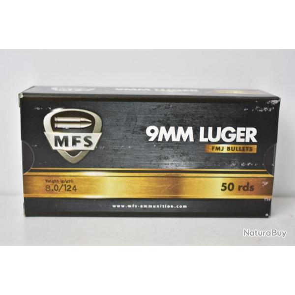 500 munitions MFS calibre 9X19