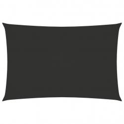Voile toile d'ombrage parasol tissu oxford rectangulaire 5 x 7 m anthracite 02_0009720
