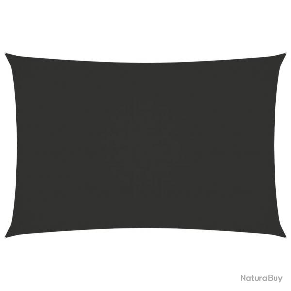 Voile toile d'ombrage parasol tissu oxford rectangulaire 5 x 7 m anthracite 02_0009720