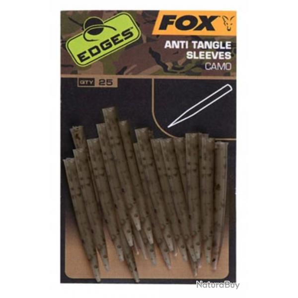 MANCHONS ANTI TANGLES SLEEVES CAMO FOX/25 PIECES CAC767