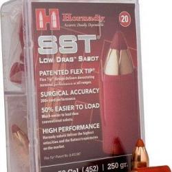 Ogives Hornady Sabot LOW DRAG 45  SST - Cal. 50 - 250 gr