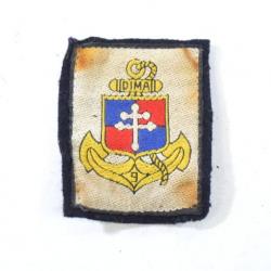 ancien insigne tissu patch brodé 9 DIMA - tâché