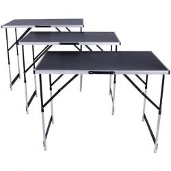 ACTI-Lot de 3 tables à tapisser pliable table030