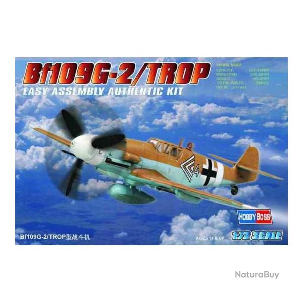 Maquette  monter - BF 109G-2 Trop 1/72 | Hobby boss (0000 1922)