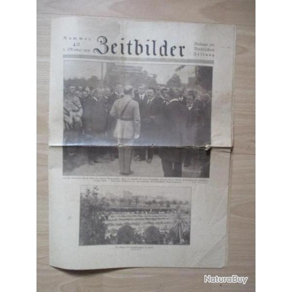 Journal Zeitbilder 1921