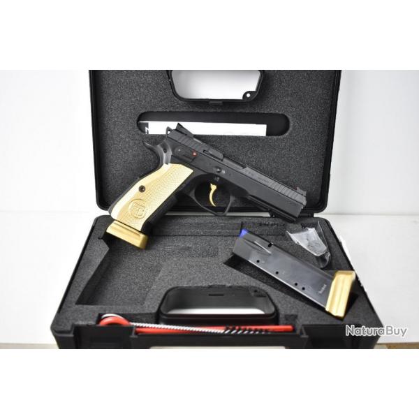 Pistolet CZ Shadow 2 Golddigger serie limite 9x19