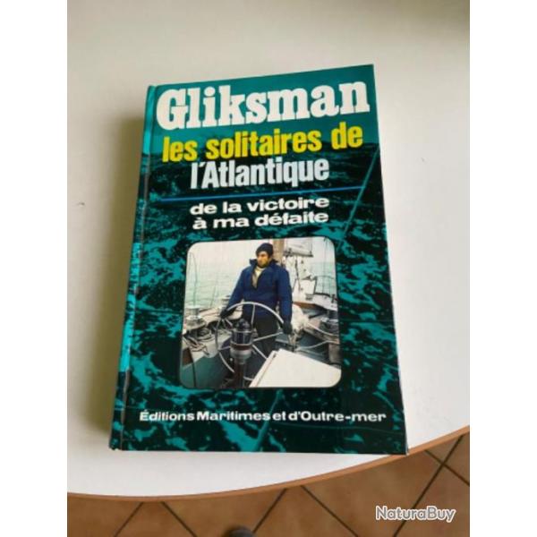 Livre les solitaires de l'atlantique de Gliksman