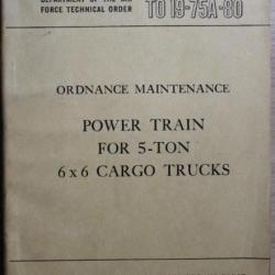 Technical manual TM 9-1837B - Force technical order T0 19-75A-80 de 1952