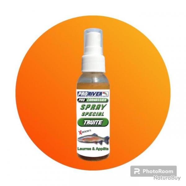 Spray attractant liquide Myst spcial truite 50 ml PRORIVER