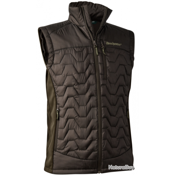 Gilet Excape Quilted Waistcoat vert DEERHUNTER