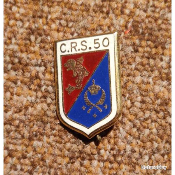 pin's/insigne de CRS numros 50