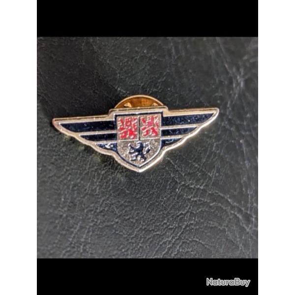 H pins pin's Brevet Insigne militaire Aile Pilote de Chasse lapel pin pilot wing Taille : 30 * 13 mm