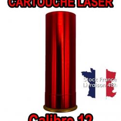 Cartouche réglage Laser calibre 12 - 3 piles offertes - Envoi rapide depuis la France