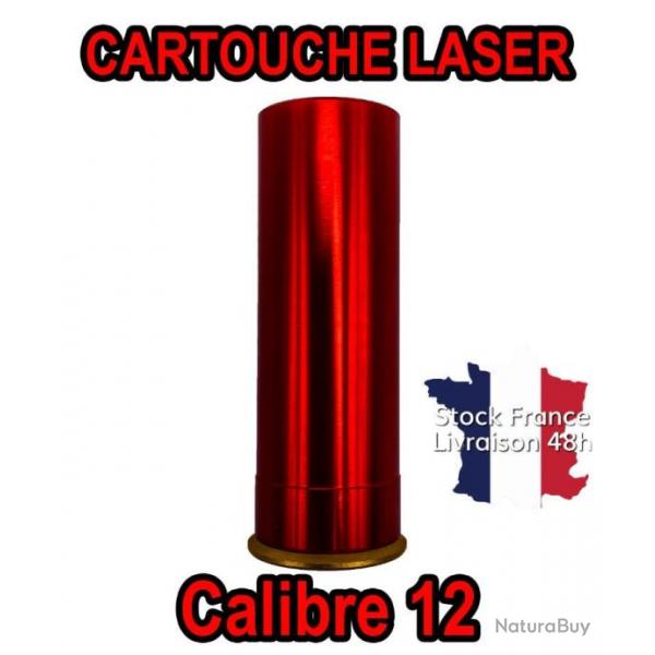 Cartouche rglage Laser calibre 12 - 3 piles offertes - Envoi rapide depuis la France