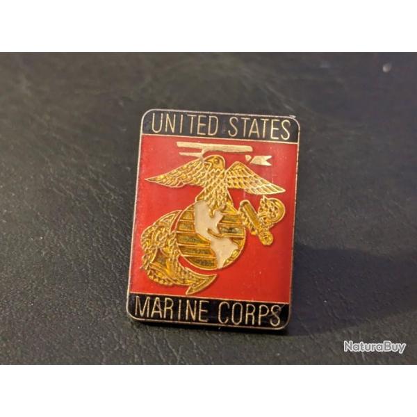 I pins Insigne Badge Lapel Pin USMC United States Marine Corps ega Militaire usa Tres Bon Etat Taill