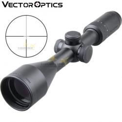 Lunette de visée Vector Optics 3-9x50 SFP point rouge lumineux (ACCESSOIRES OFFERTS)