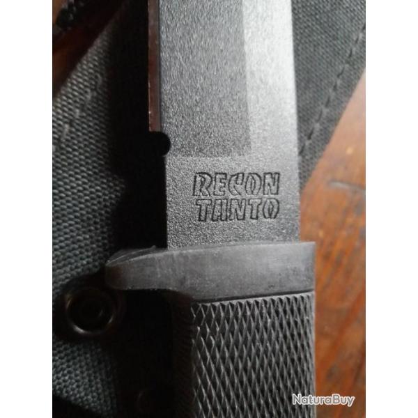 COLD STEEL RECON TANTO  CARBON V MADE IN USA ANNE 80 - 90 VINTAGE NEUF  collection combat  tactique