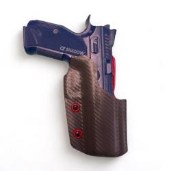 Bonne affaire Holster Outside KYDEX "Speed double couche OWB" CZ Shadow 2 Droitier