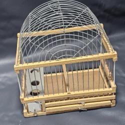cage pour appelant - cage de chant bois