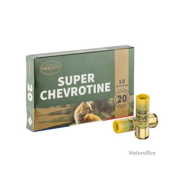 Cartouches Prevot Super Chevrotines Cal. 20 70 g Par 1