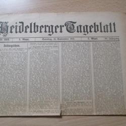 Journal Heidelberger Tageblatt 1912 (3)