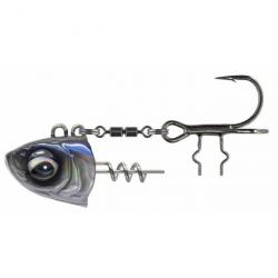TETE PLOMBEE SAVAGE GEAR MONSTER VERTICAL HEAD 40G WHITE FISH 1611093